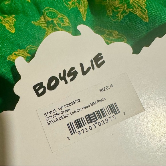 💚SOLD💚 New with tags Boys Lie left it on read mm pants - Picture 6 of 6